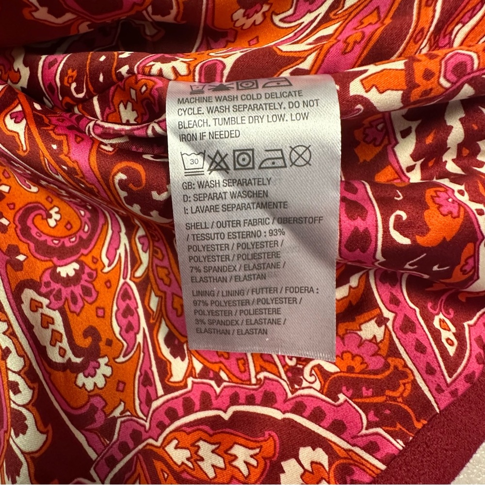 Isaac Mizrahi Vibrant Red Faux Suede Blazer - Picture 6 of 9